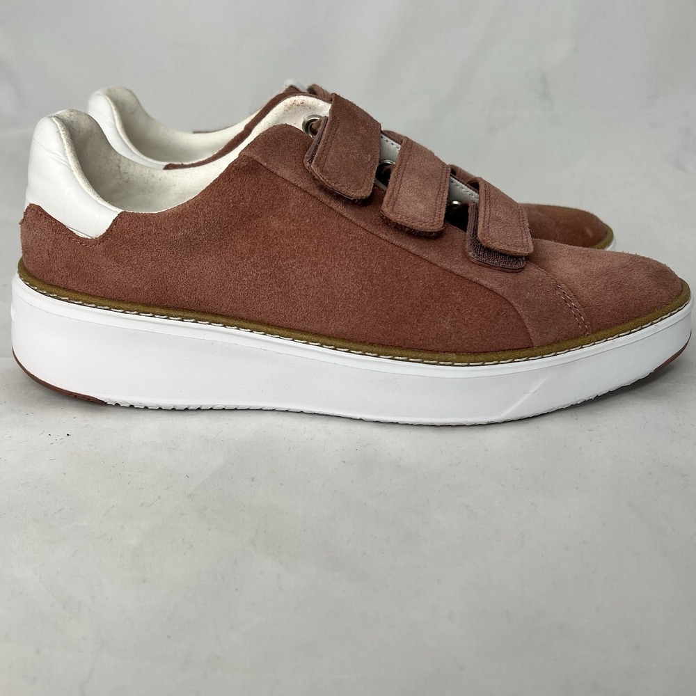 Cole‎ Haan GrandPro Dusty Rose Suede Sneakers Womens 8B W30677  EUC